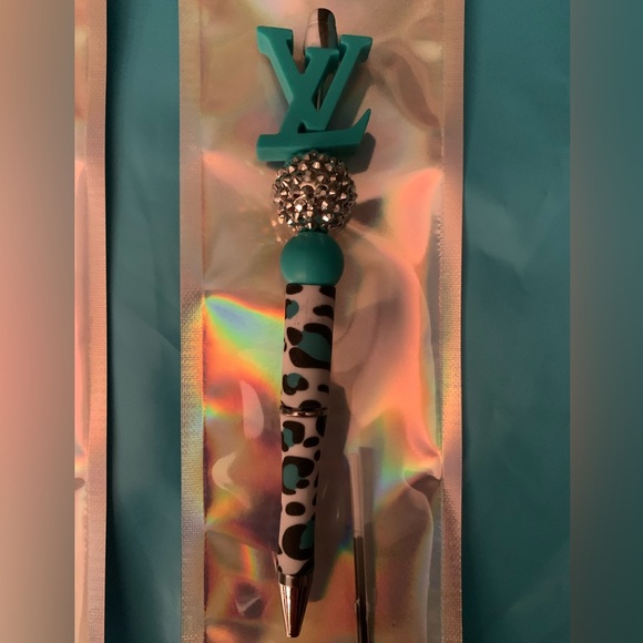 SOLD Beaded Pen 2 pack!! - Picture 3 of 3